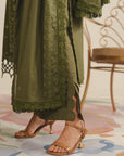 3 Piece Embroidered Lawn Suit Unstitched - 26