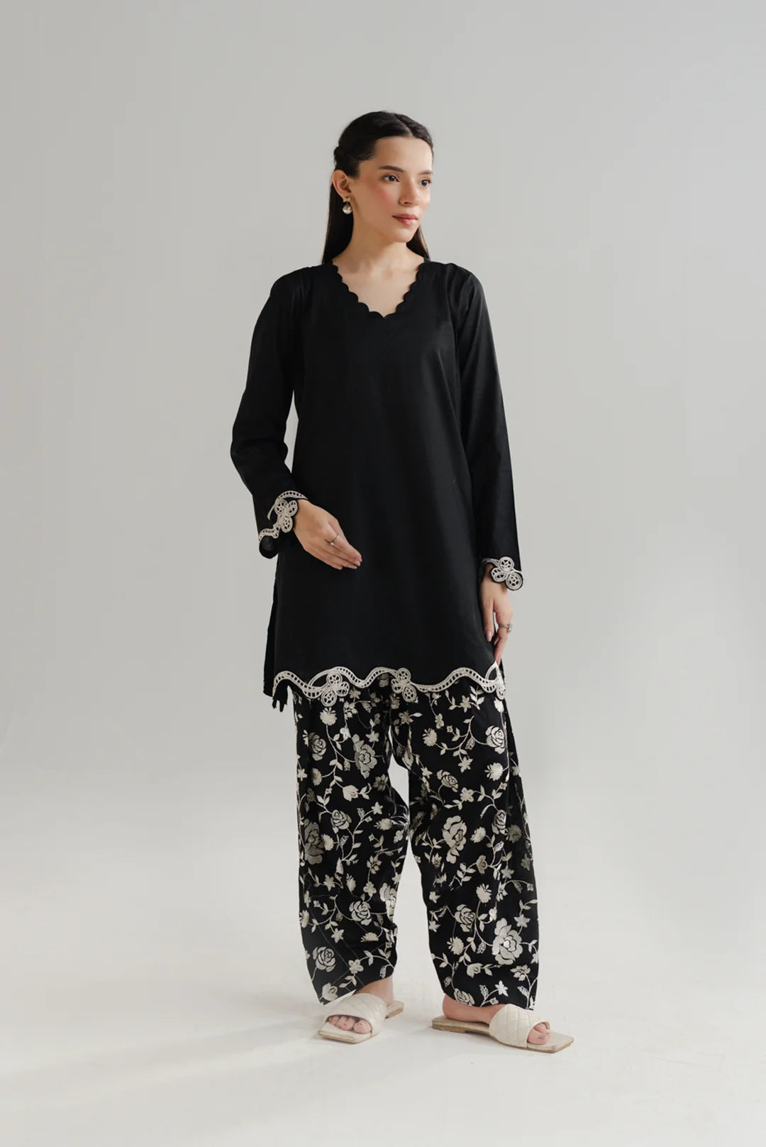 2 Piece Embroidered Lawn Suit