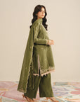 3 Piece Embroidered Lawn Suit Unstitched - 26
