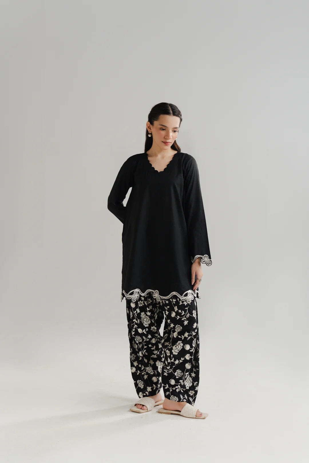 2 Piece Embroidered Lawn Suit