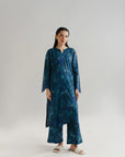 2 Piece Printed Embroidered Lawn Suit Pret SS - 26