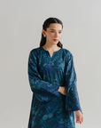 2 Piece Printed Embroidered Lawn Suit Pret SS - 26
