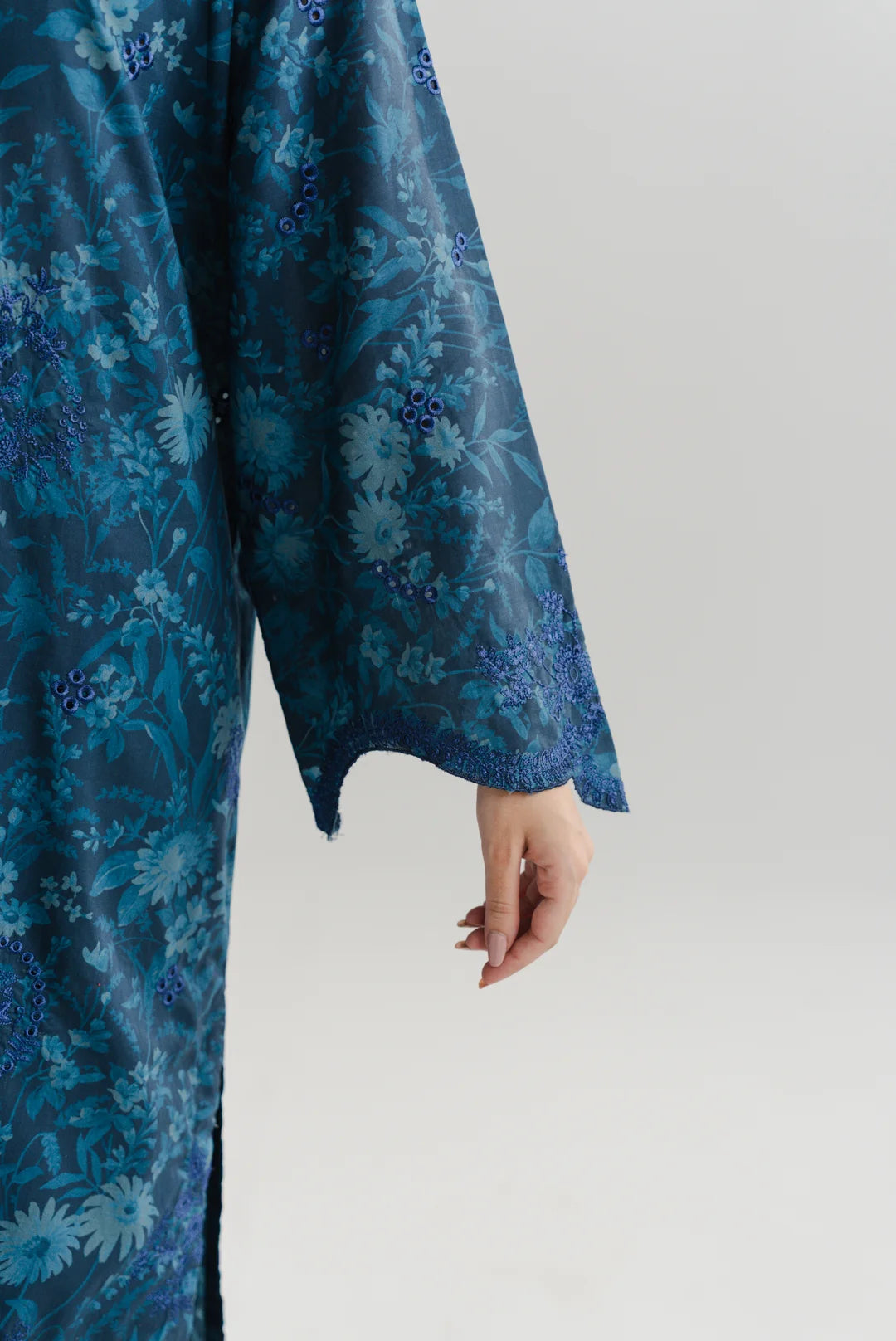 2 Piece Printed Embroidered Lawn Suit Pret SS - 26