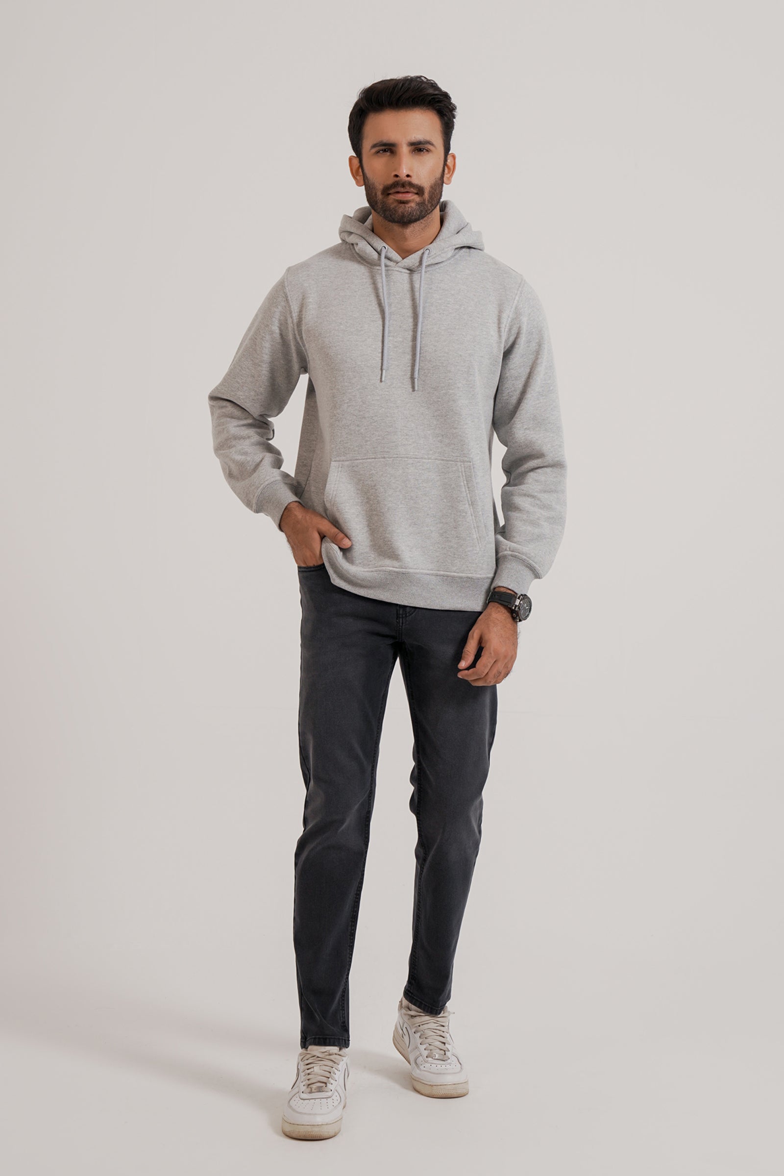 Solid Pullover Hoodie Beyond East Official