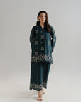2 Piece Embroidered Lawn Suit Pret SS - 26