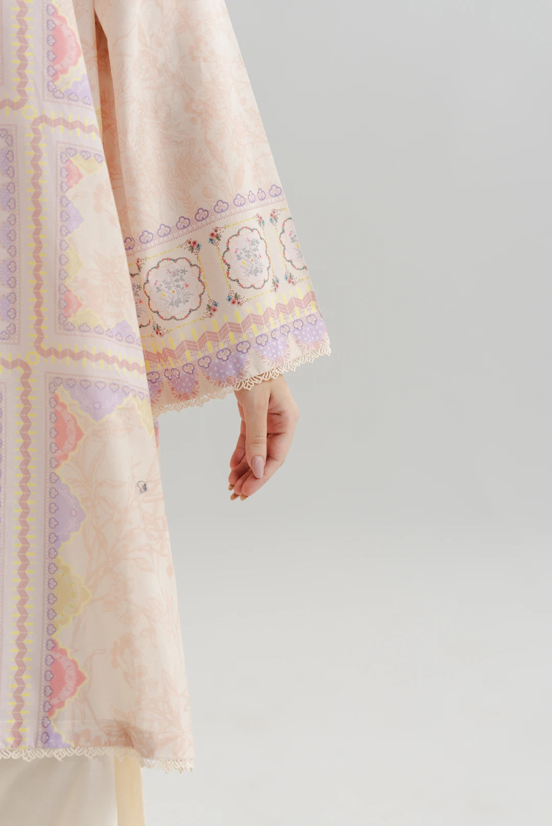 1 Piece Printed Lawn Shirt