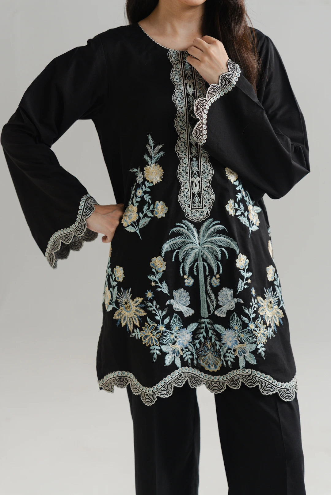 2 Piece Embroidered Lawn Suit