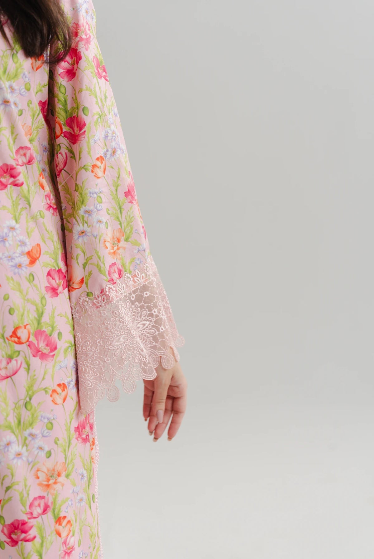 2 Piece Printed Embroidered Lawn Suit Pret SS - 26