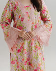 2 Piece Printed Embroidered Lawn Suit