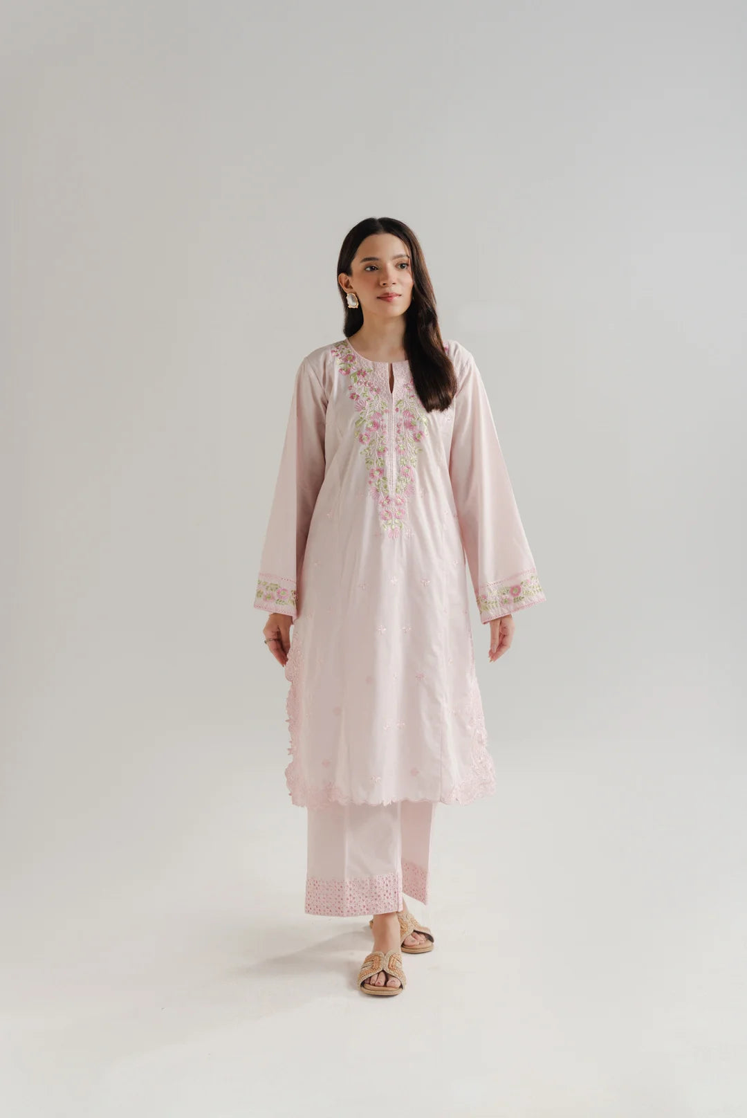 2 Piece Embroidered  Lawn Suit Pret SS - 26