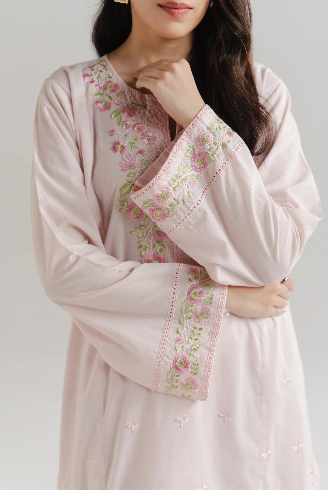 2 Piece Embroidered  Lawn Suit Pret SS - 26
