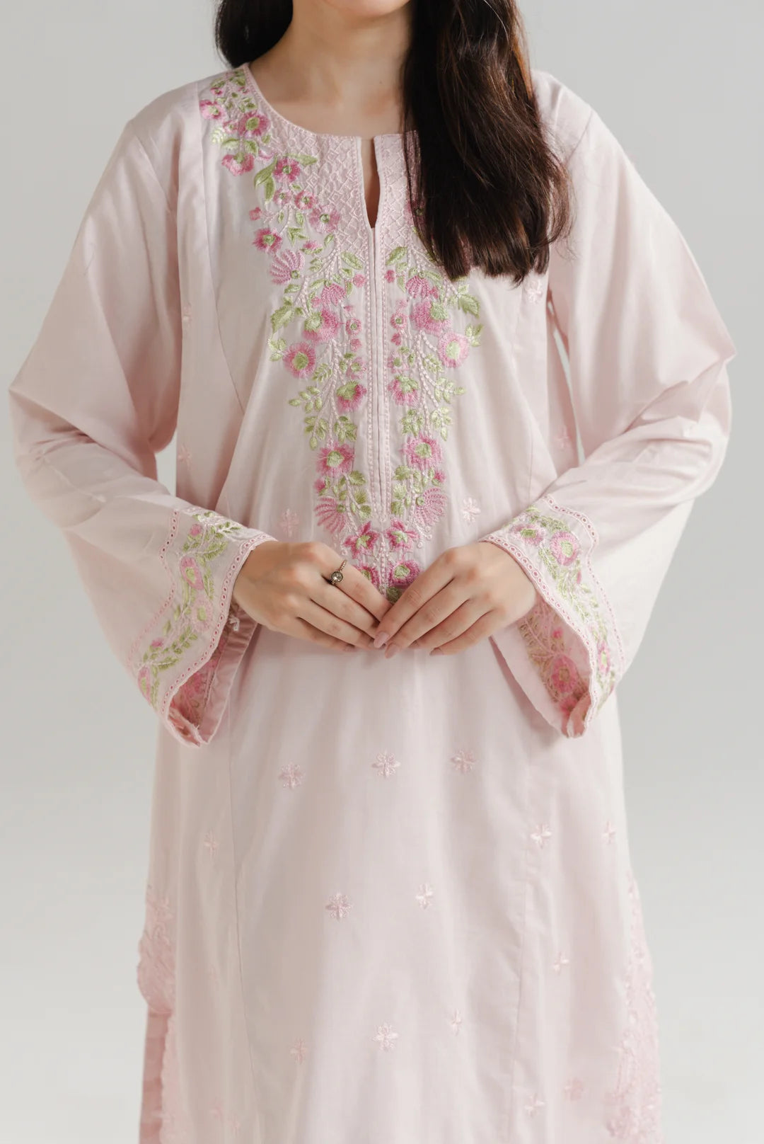 2 Piece Embroidered  Lawn Suit Pret SS - 26
