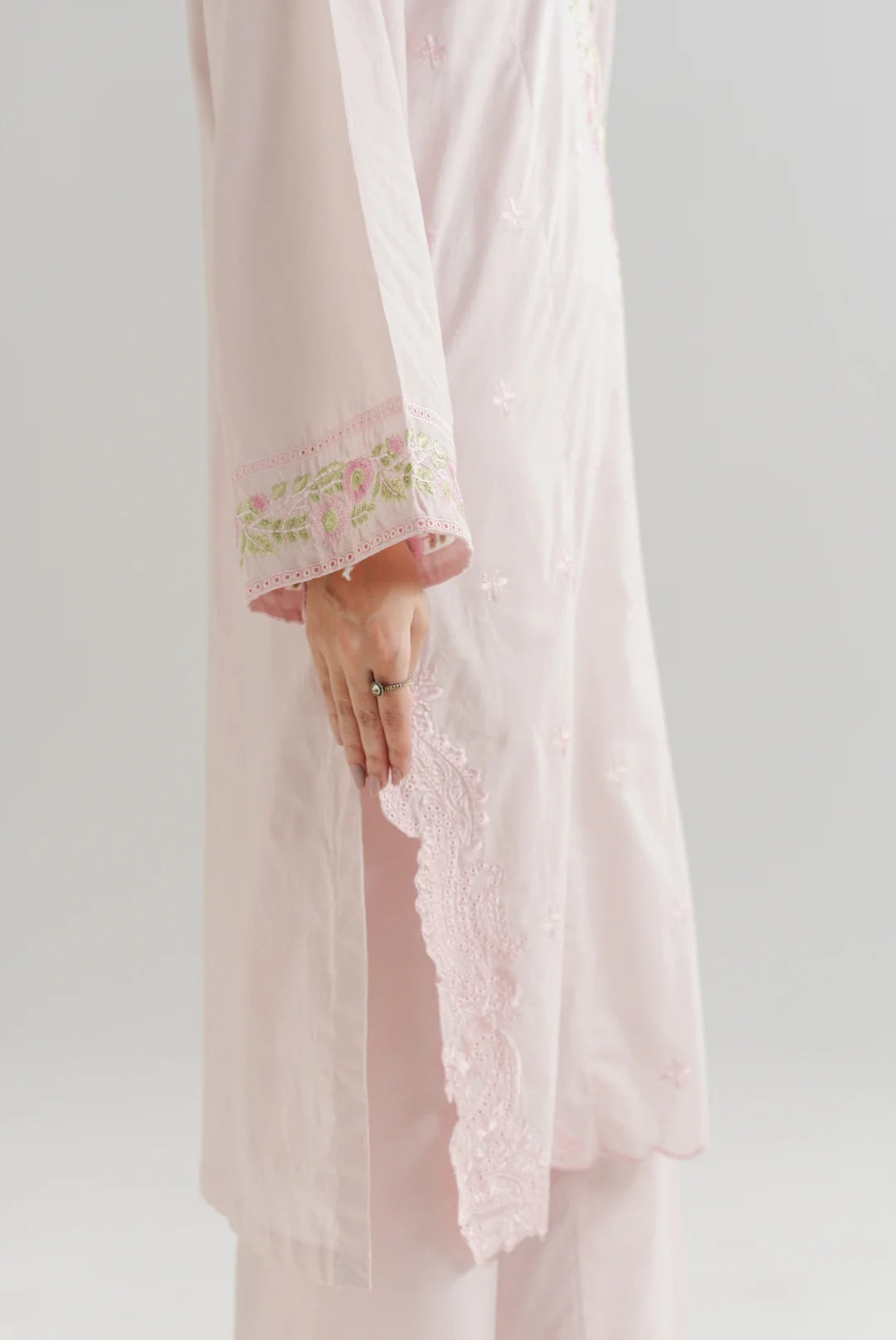 2 Piece Embroidered  Lawn Suit Pret SS - 26