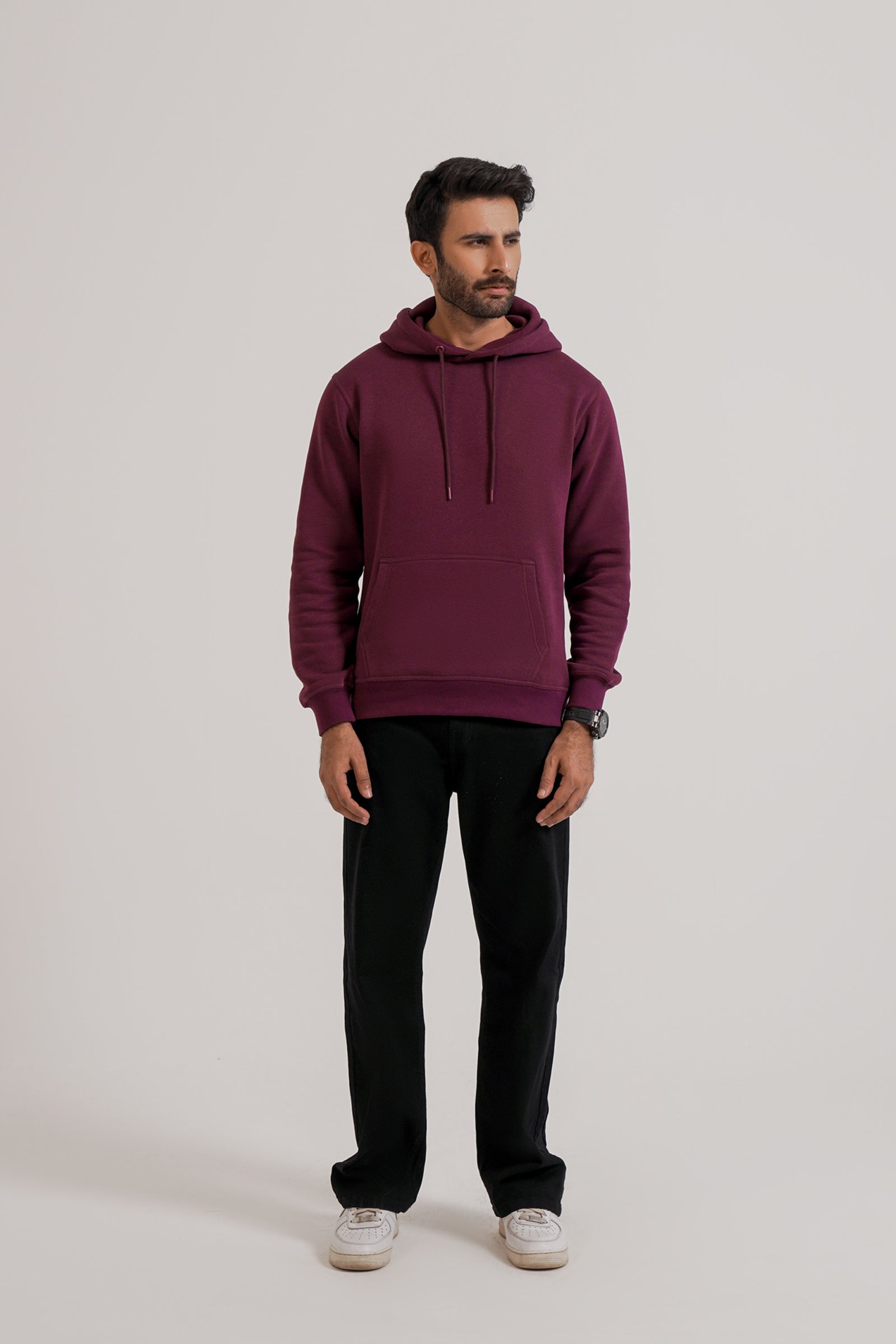 Solid Pullover Hoodie Beyond East Official