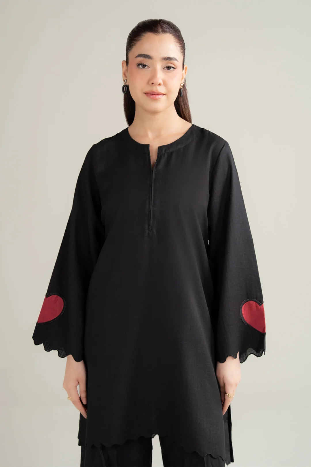 1 Piece Heart Sleeve Shirt Pret SS - 26