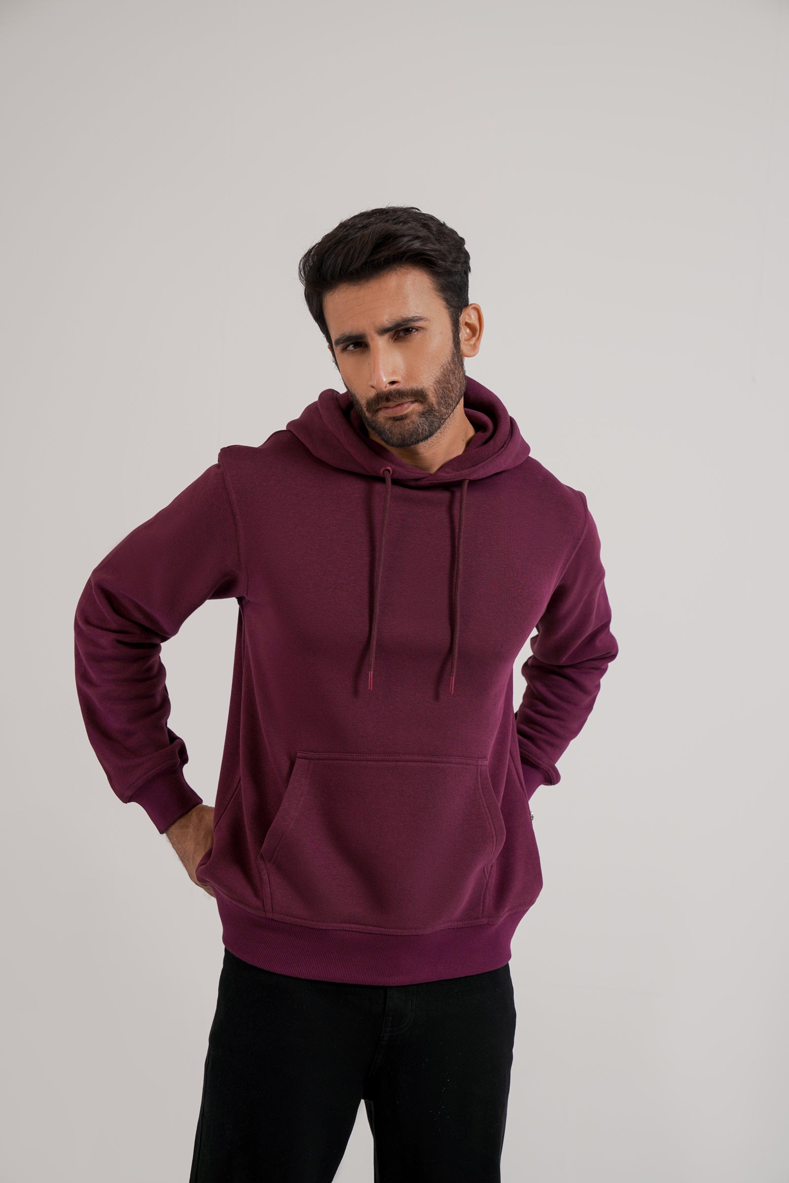 Solid Pullover Hoodie Beyond East Official
