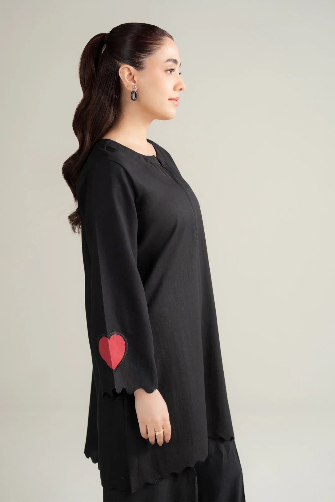 1 Piece Heart Sleeve Shirt Pret SS - 26