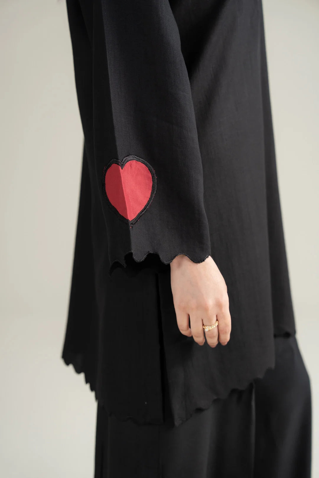1 Piece Heart Sleeve Shirt Pret SS - 26