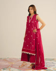 3 Piece Embroidered Lawn Suit Unstitched - 26