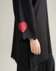 1 Piece Heart Sleeve Shirt Pret SS - 26
