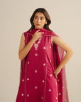 3 Piece Embroidered Lawn Suit Unstitched - 26