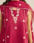 3 Piece Embroidered Lawn Suit Unstitched - 26