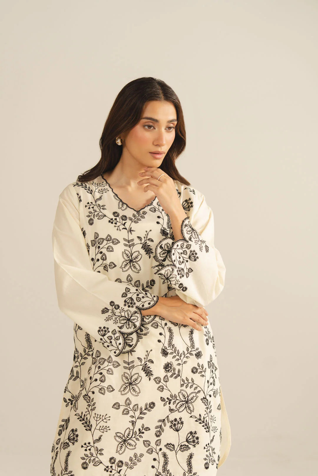2 Piece Embroidered Lawn Suit