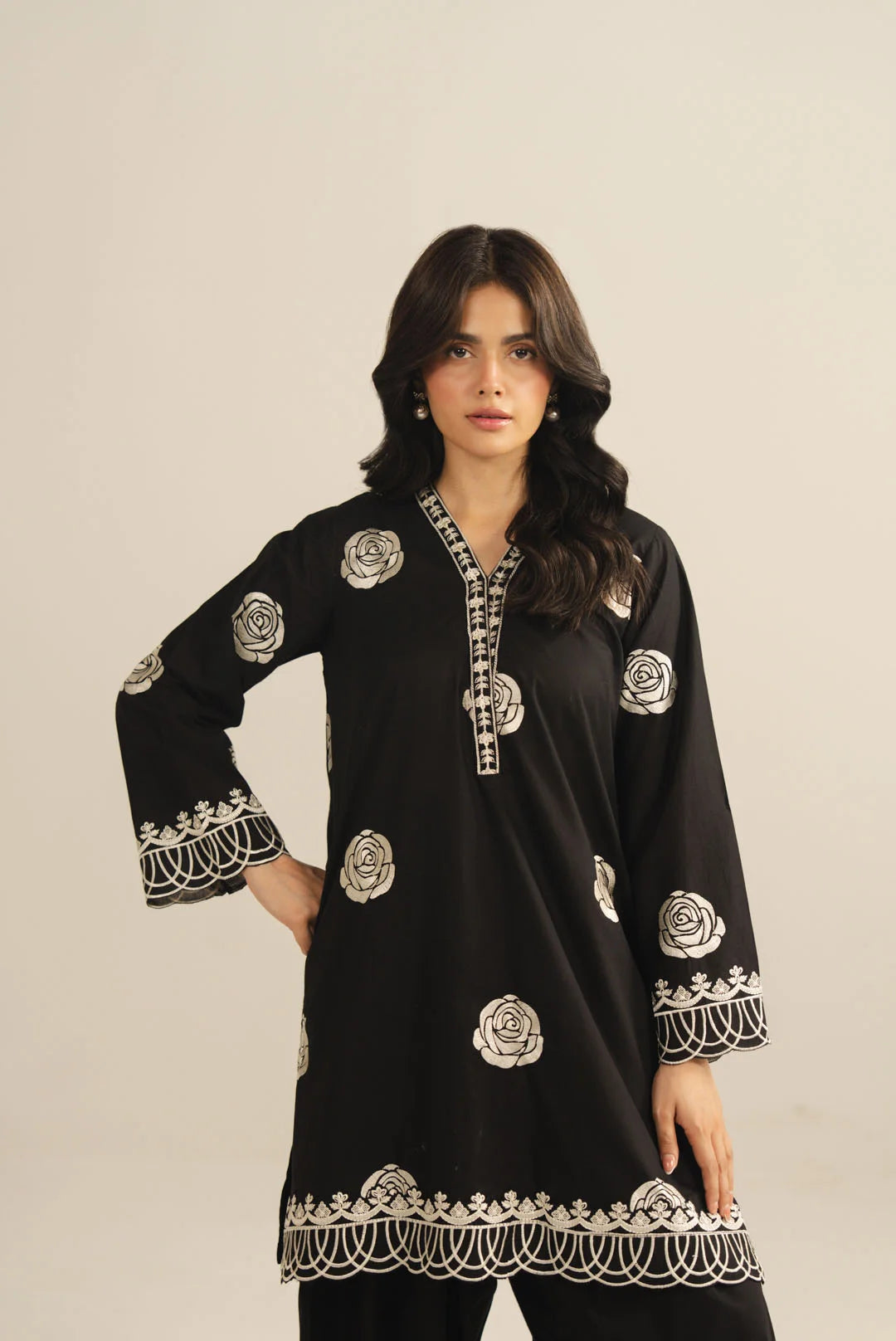 2 Piece Embroidered Lawn Suit
