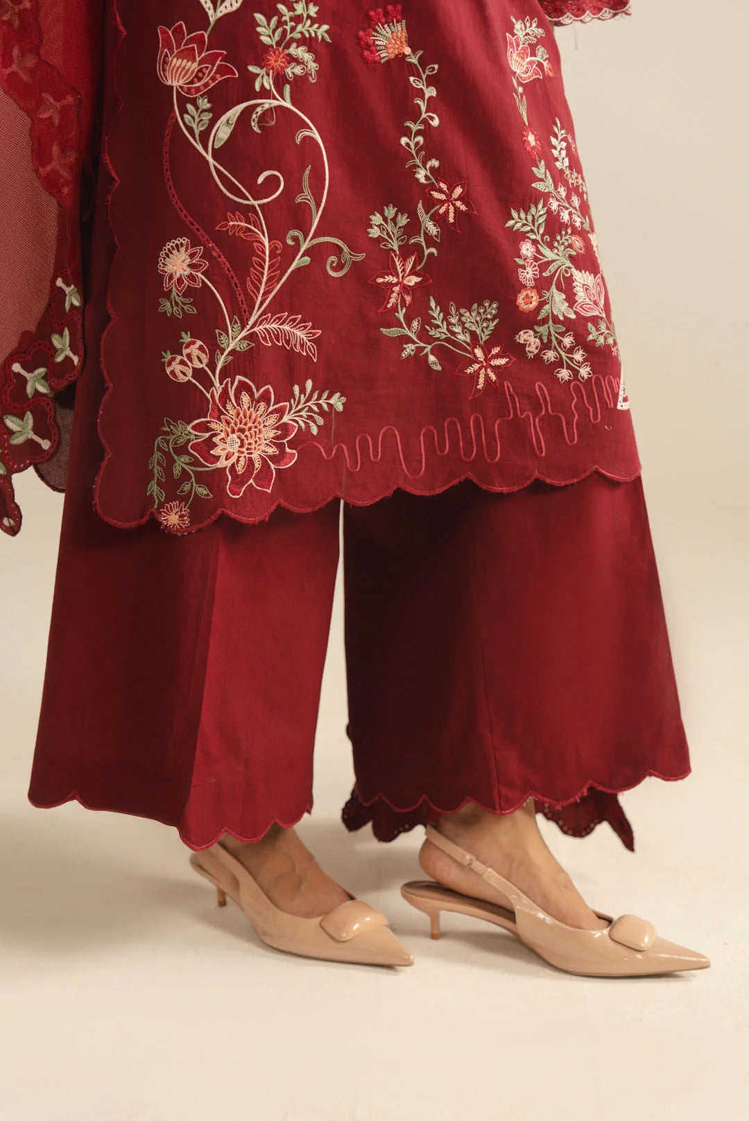 3 Piece Embroidered Lawn Suit