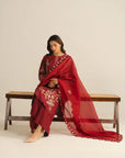 3 Piece Embroidered Lawn Suit