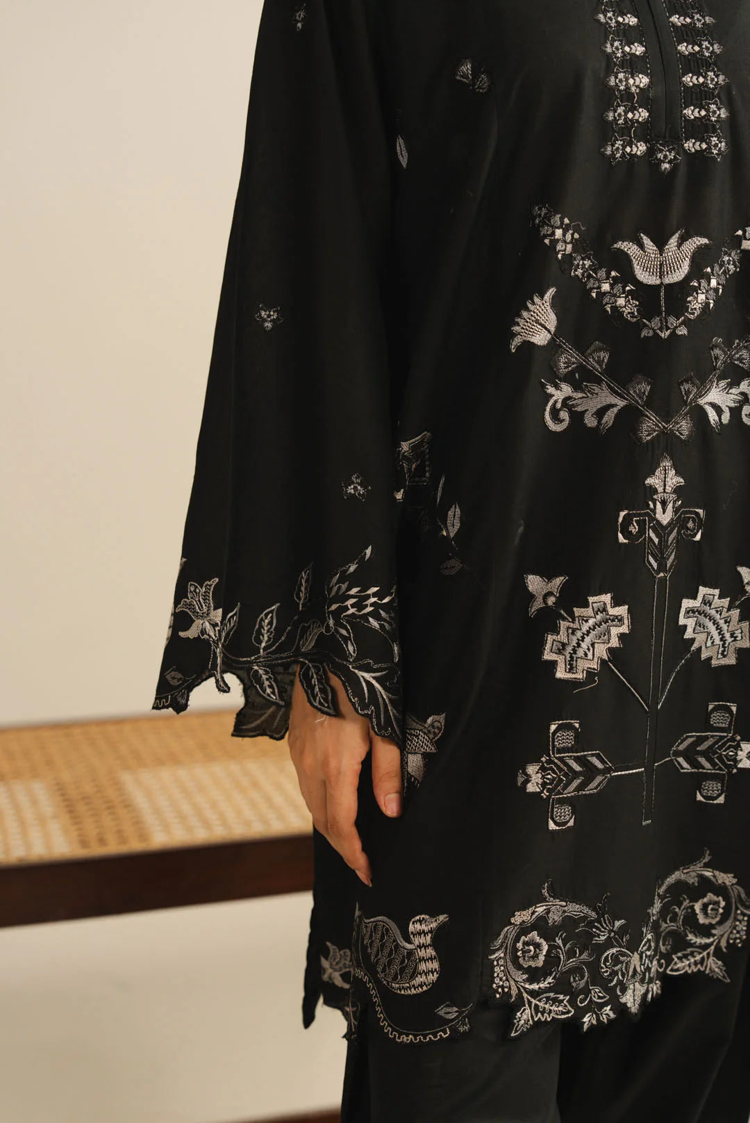 3 Piece Embroidered Lawn Suit Pret SS - 26