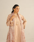 3 Piece Embroidered Lawn Suit Unstitched - 26
