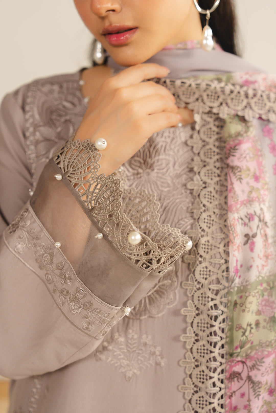 3 Piece Embroidered Lawn Suit