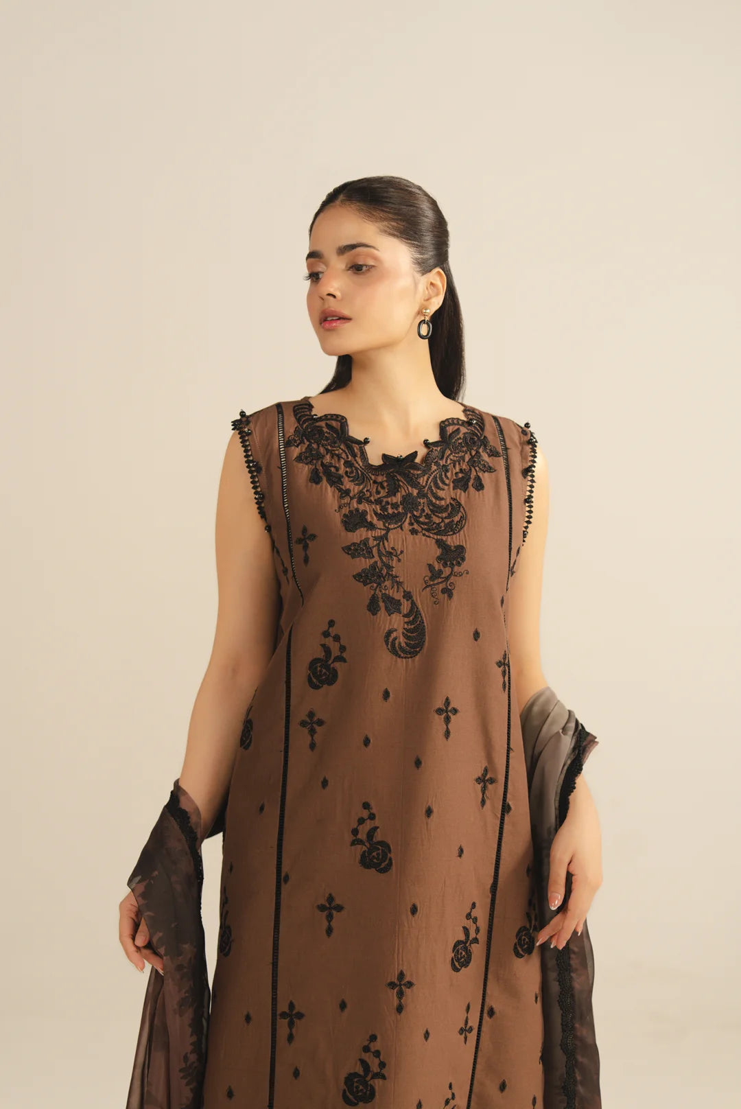 3 Piece Embroidered Lawn Suit