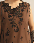 3 Piece Embroidered Lawn Suit