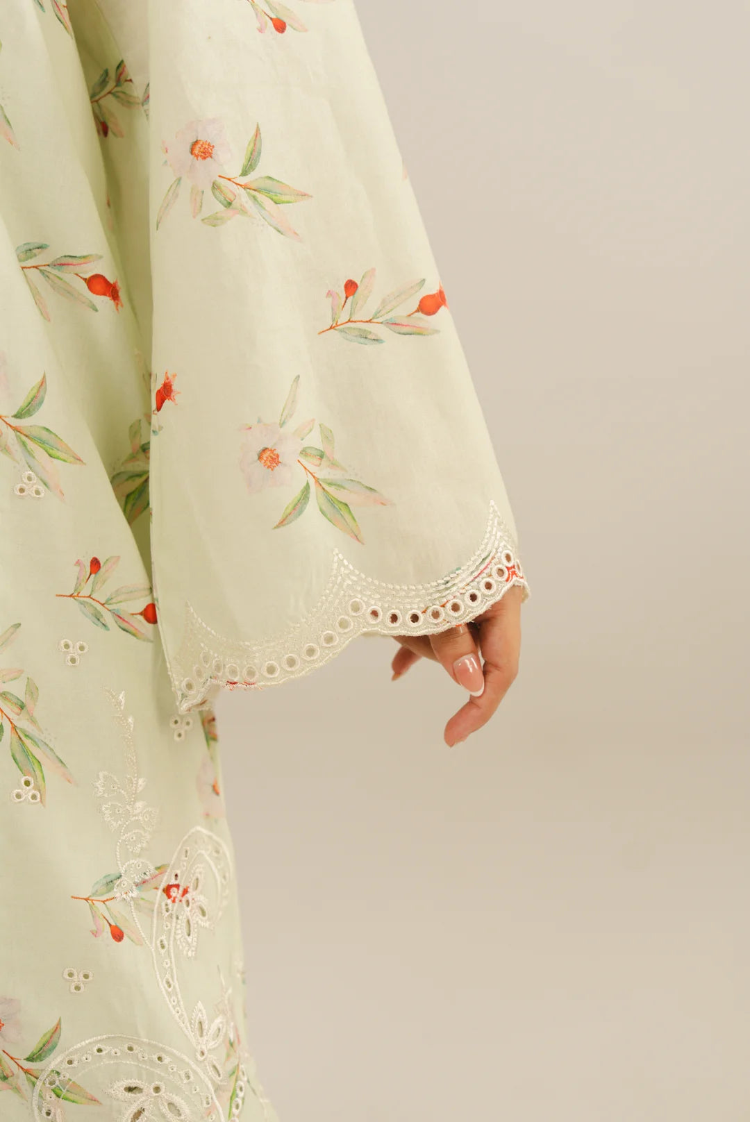 2 Piece Printed Embroidered Lawn Suit