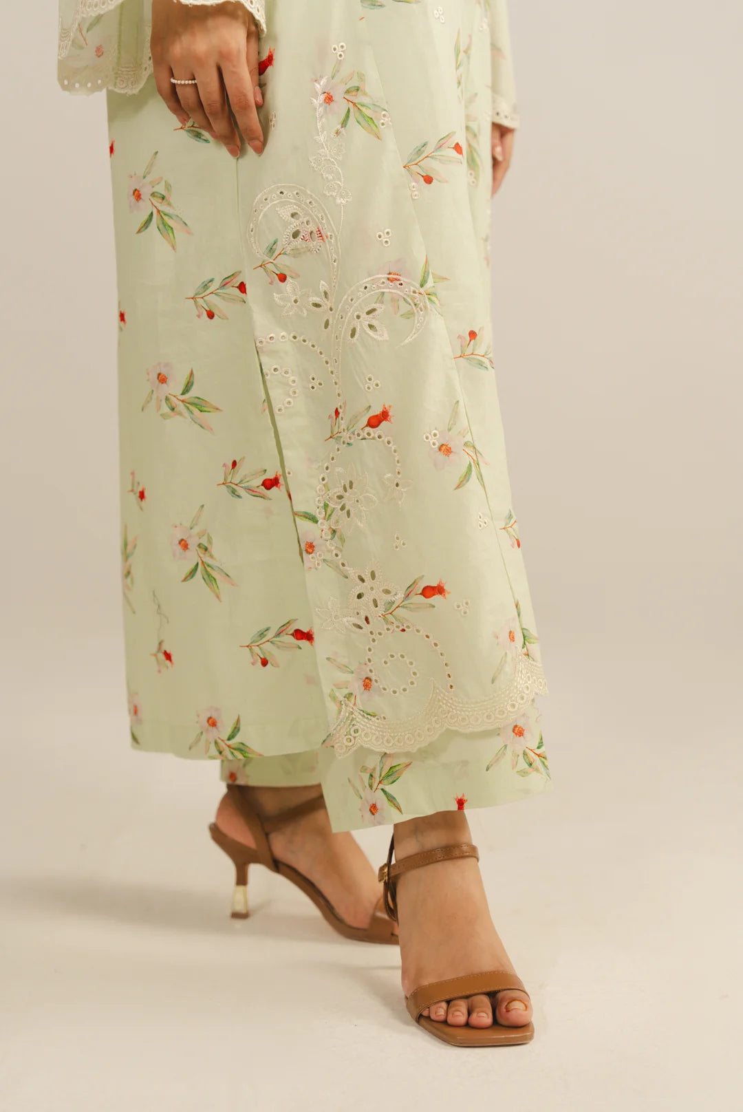 2 Piece Printed Embroidered Lawn Suit