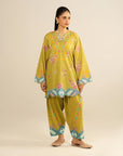2 Piece Embroidered Printed Lawn Suit Pret SS - 26