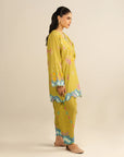 2 Piece Embroidered Printed Lawn Suit Pret SS - 26