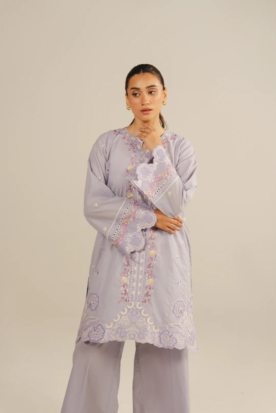2 Piece Embroidered Lawn Suit Pret SS - 26