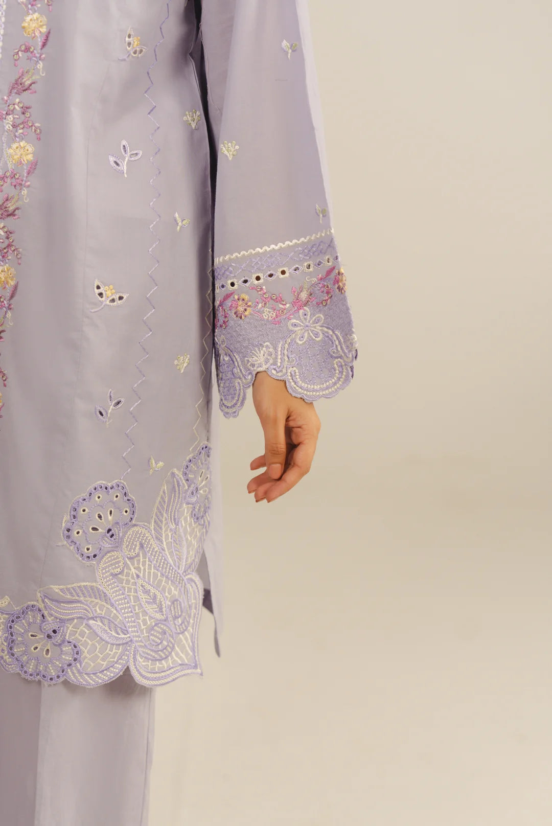 2 Piece Embroidered Lawn Suit Pret SS - 26