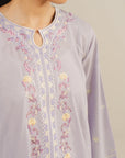 2 Piece Embroidered Lawn Suit Pret SS - 26