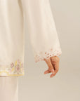 2 Piece Embroidered Lawn Co-Ord Set