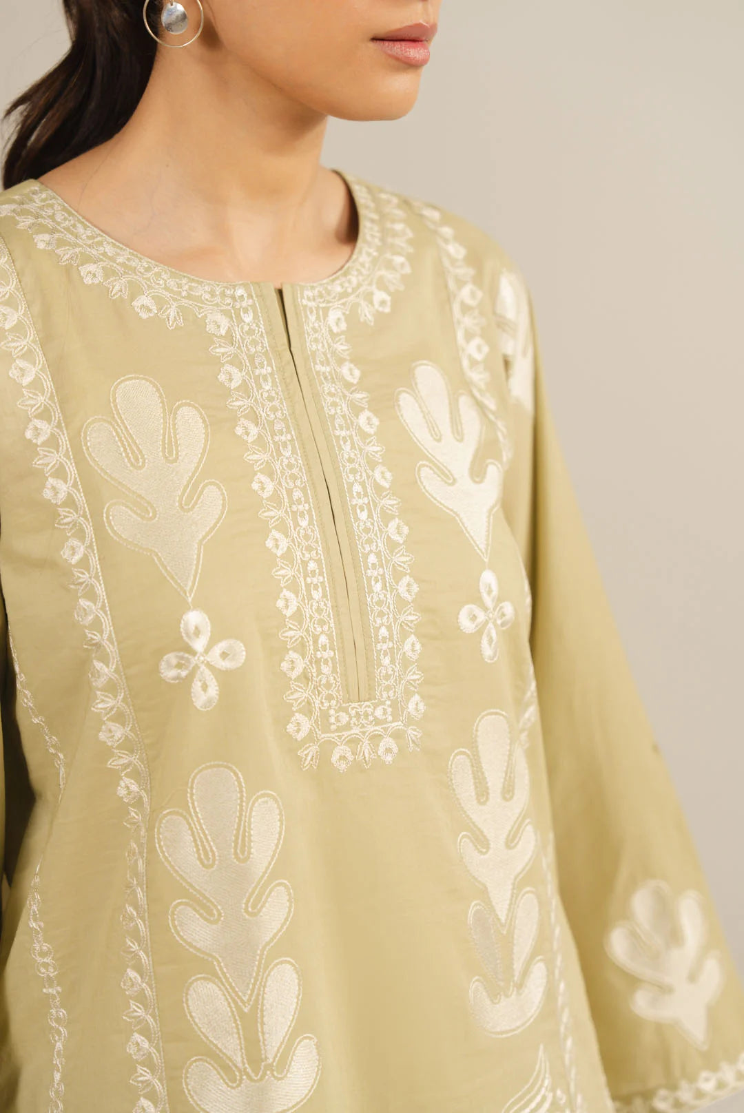 2 Piece Embroidered Lawn Suit Pret SS - 26