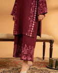 2 Piece Embroidered Khaddar Suit
