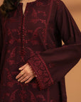2 Piece Embroidered Khaddar Suit
