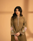 2 Piece Embroidered Khaddar Suit