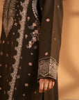 2 Piece Embroidered Khaddar Suit Pret Fall - 25