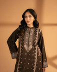 2 Piece Embroidered Khaddar Suit Pret Fall - 25