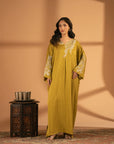 1 Piece Embroidered Silk Kaftan